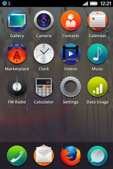 Firefox OS "Icons"