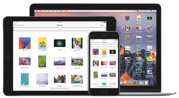 macOS Sierra iCloud - Quelle: apple.com