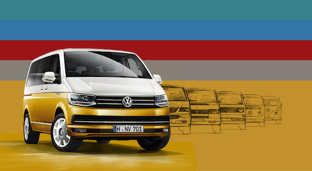 Volkswagen Nutzfahrzeuge präsentiert „70 Jahre Bulli“